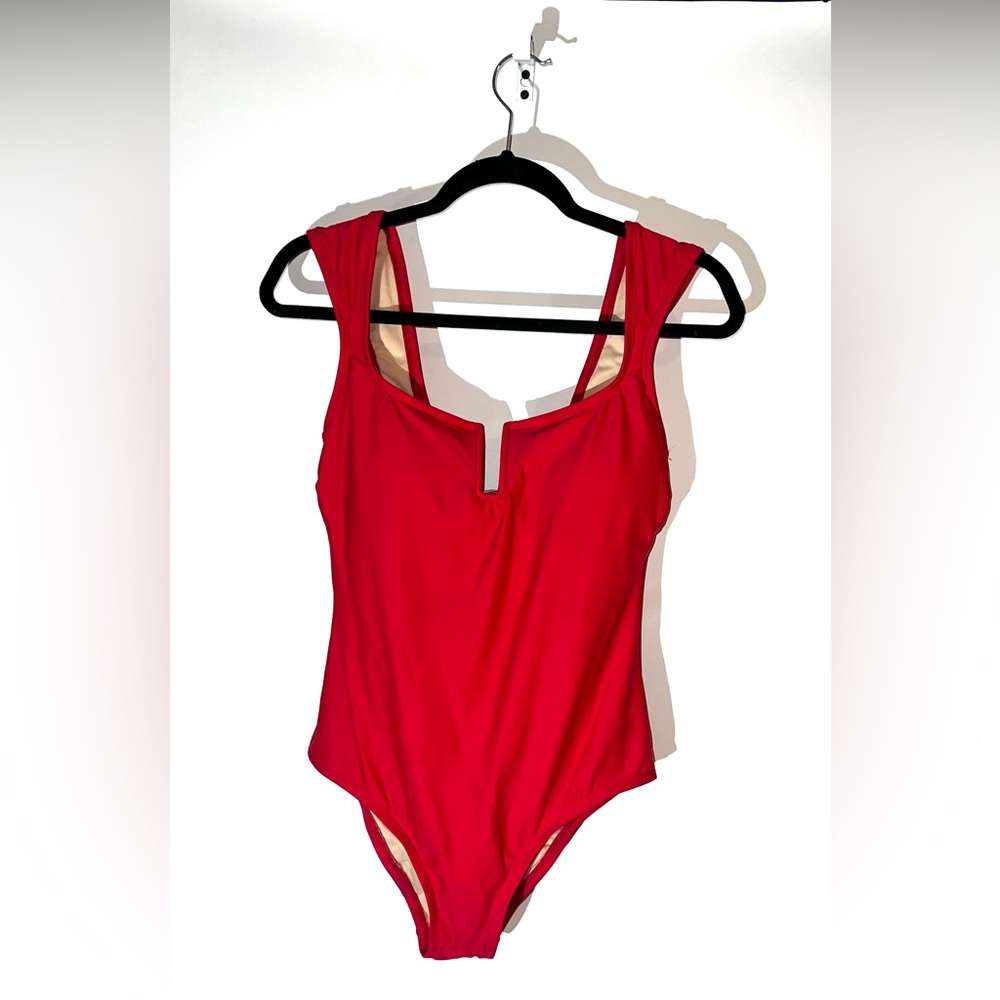 NWT Kona Sol Red One Piece Swim Suit